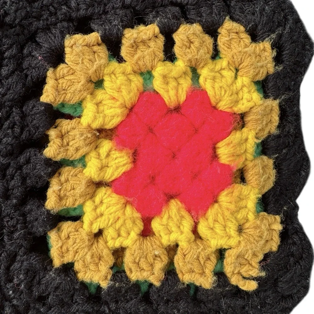 Handmade crochet granny