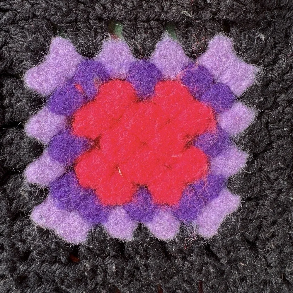 Handmade crochet granny