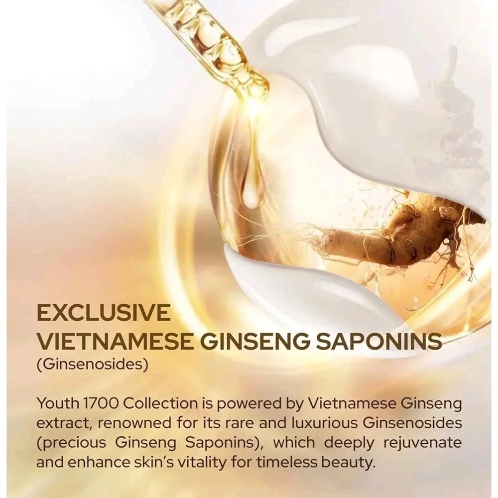 Tonkina 1700 Essential‎ Trio Set Anti Aging Eye Cream Serum Moisturizer Gift Set