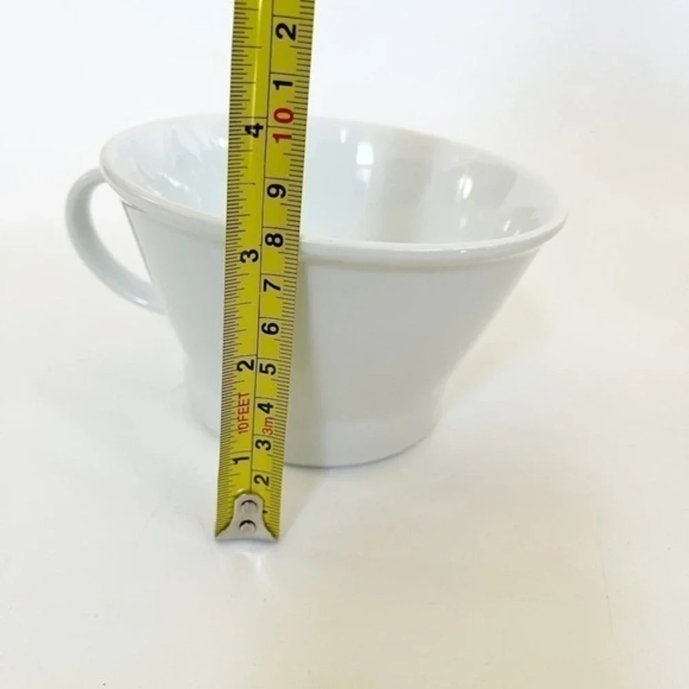 Crate&Barrel Loft Design By Winterling Made In Germany 6x4‎ Handled Bowl White