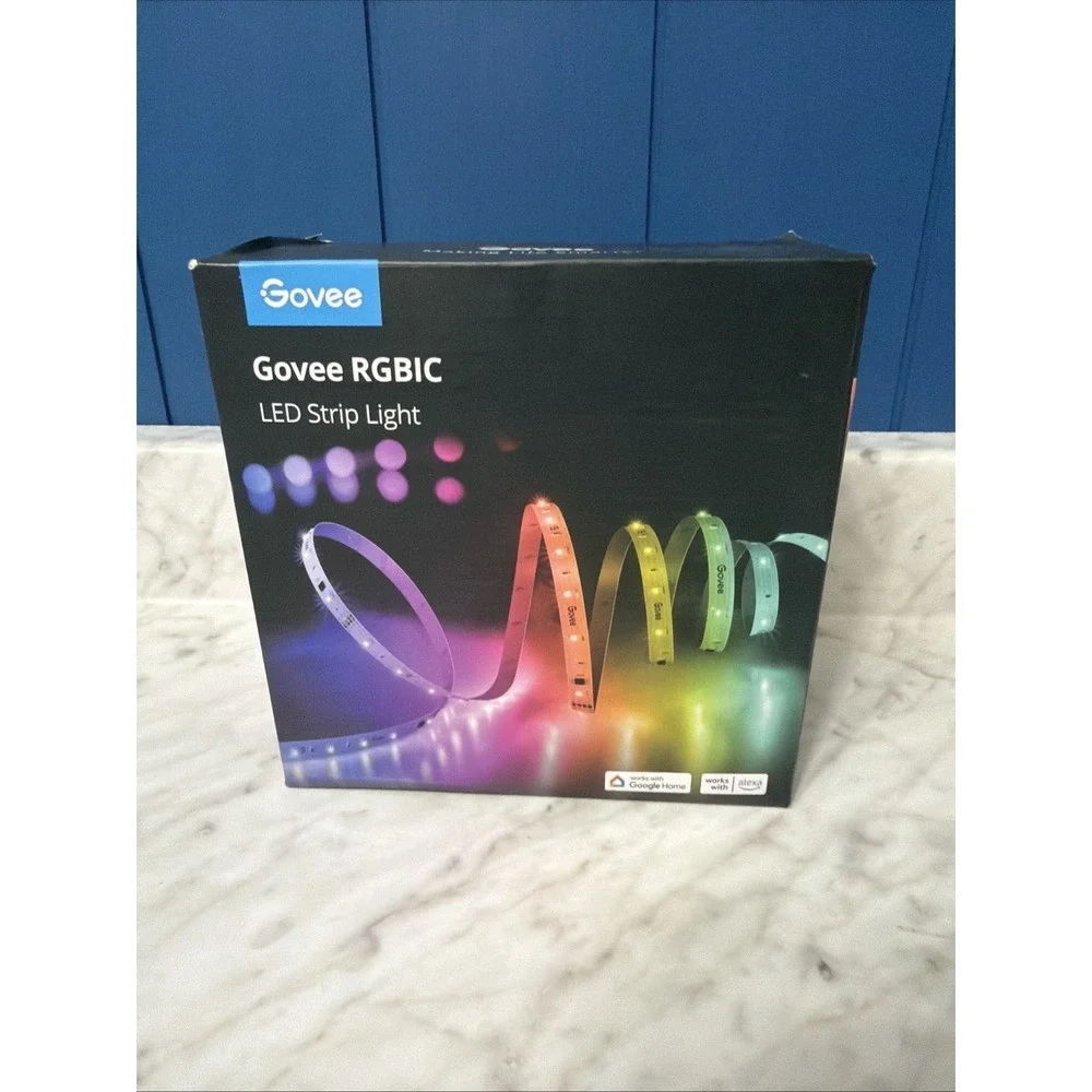 Govee 100Ft RGBIC LED Strip Lights, Smart LED Lights Work with Alexa and Google