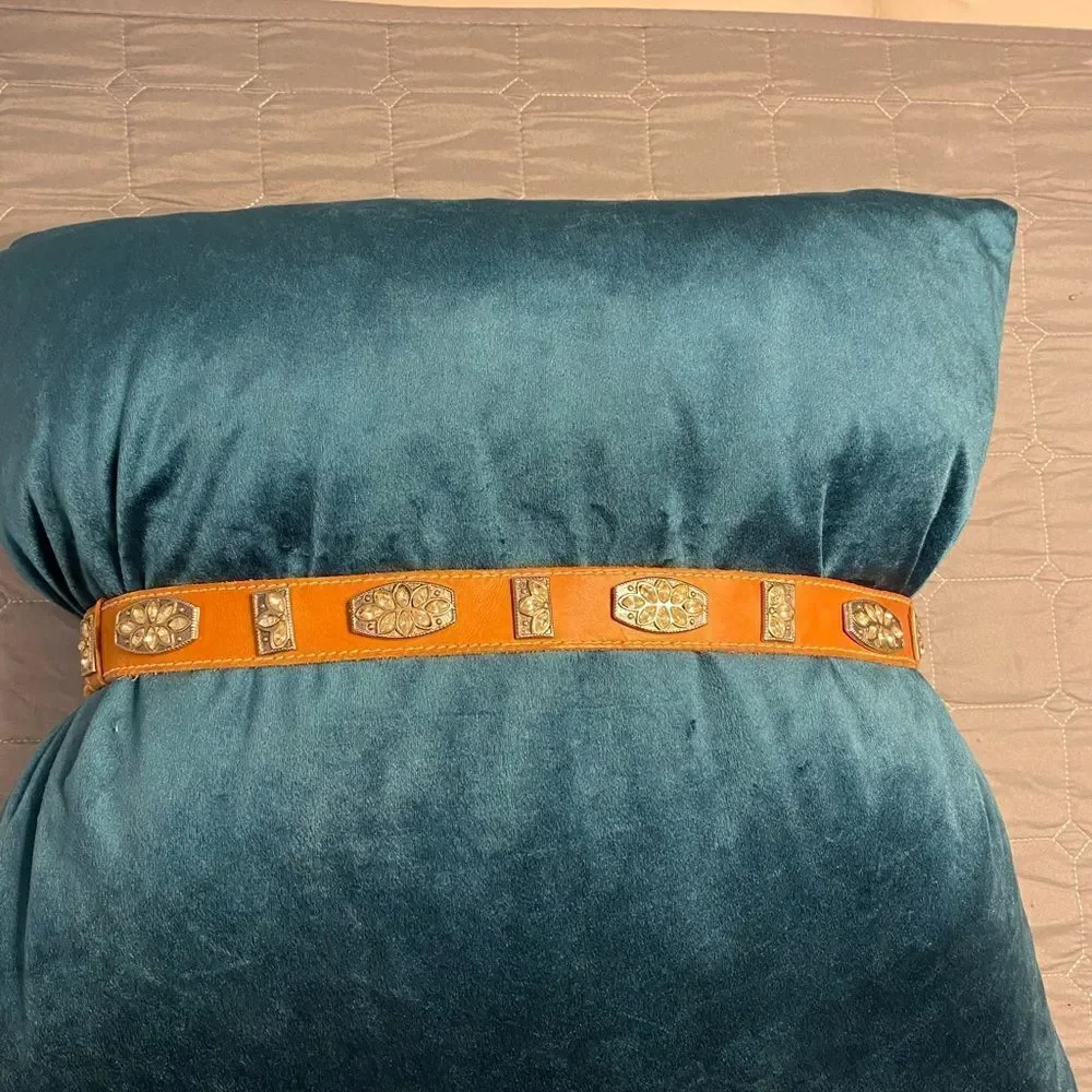 Henri Bendel genuine leather belt, 35,5”