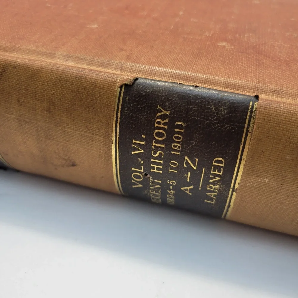 History for Ready Reference Vol VI Recent History (1894-1901) J.N.‎ Larned 1901