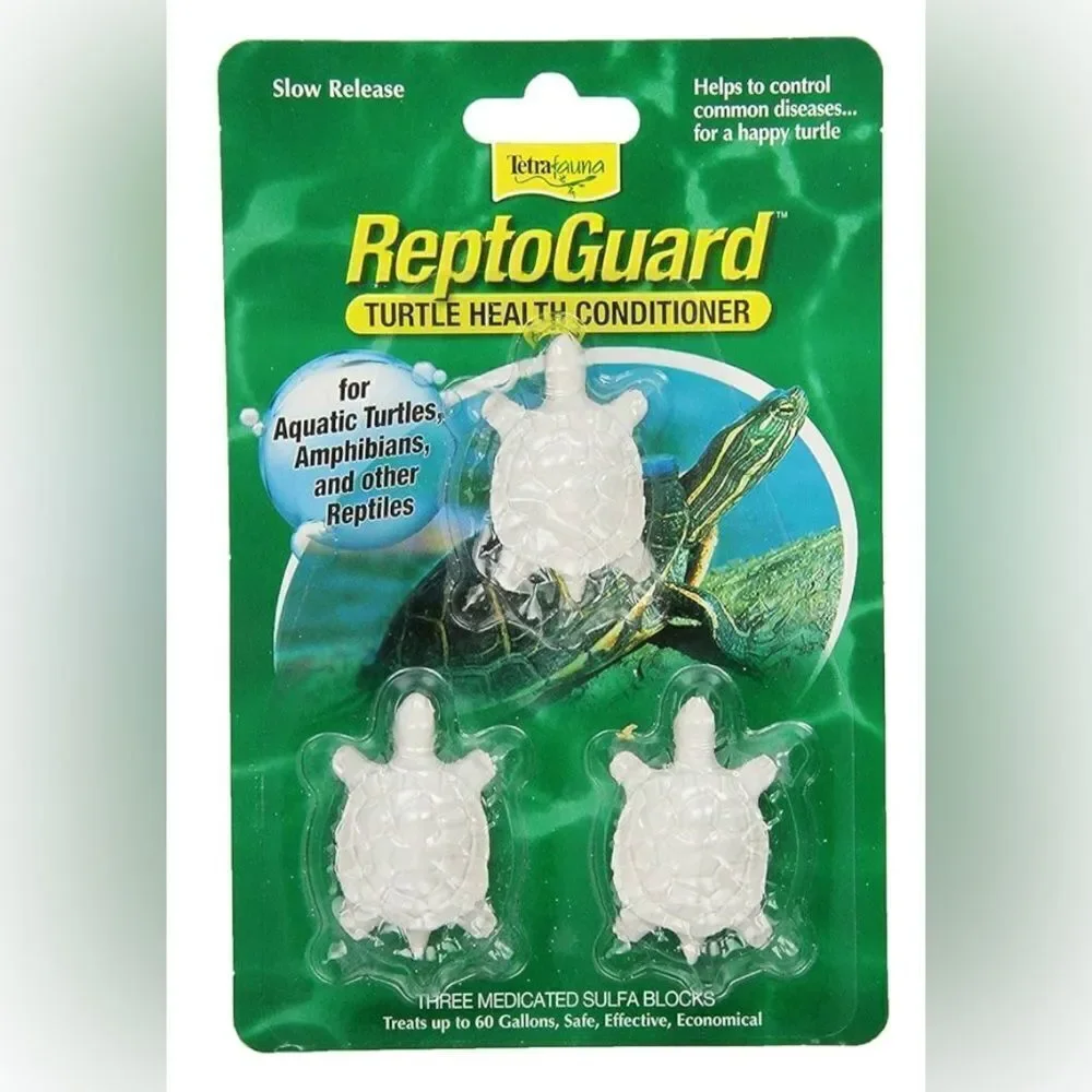 Reptoguard Turtle Conditioner 3-3 packs-total 9 tablets