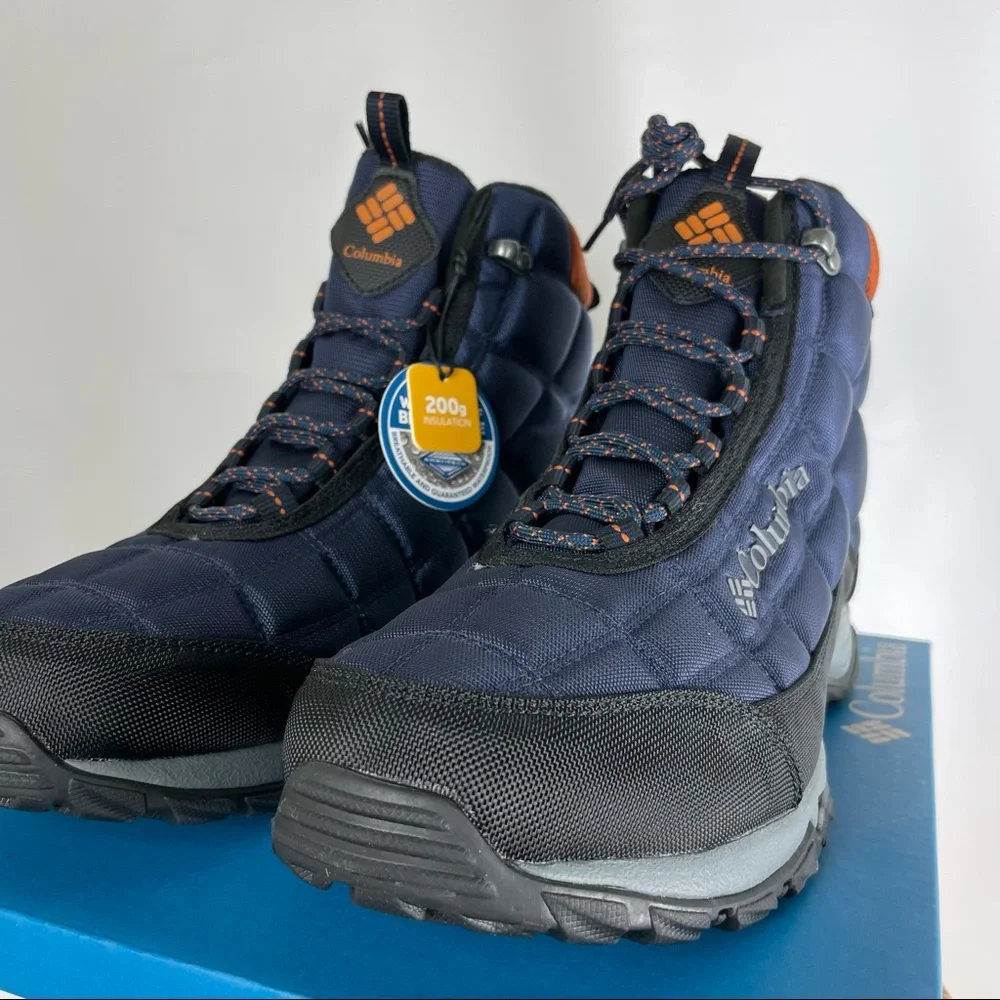 Columbia Firecamp Waterproof Men’s Boots Size 11.5 200g Insulation