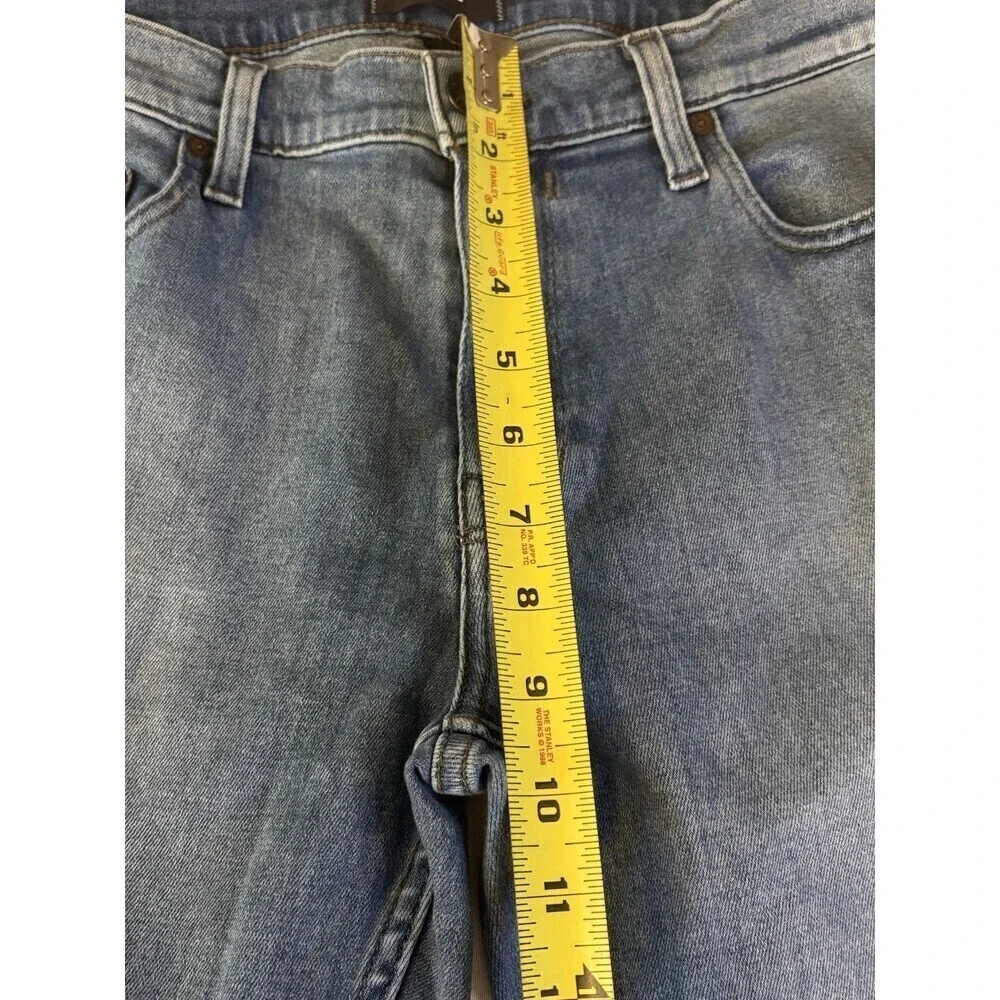 PAIGE Federal Jeans Mens 33x33 Medium Wash Slim Straight 5 Pocket Stretch Denim