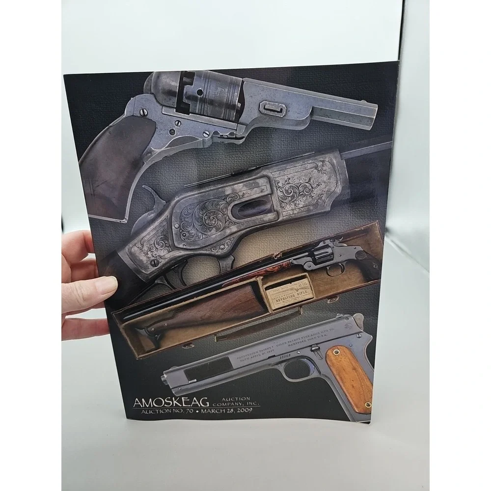 Amoskeag Firearms Auction Catalog Booklet March 28 2009 Excellent