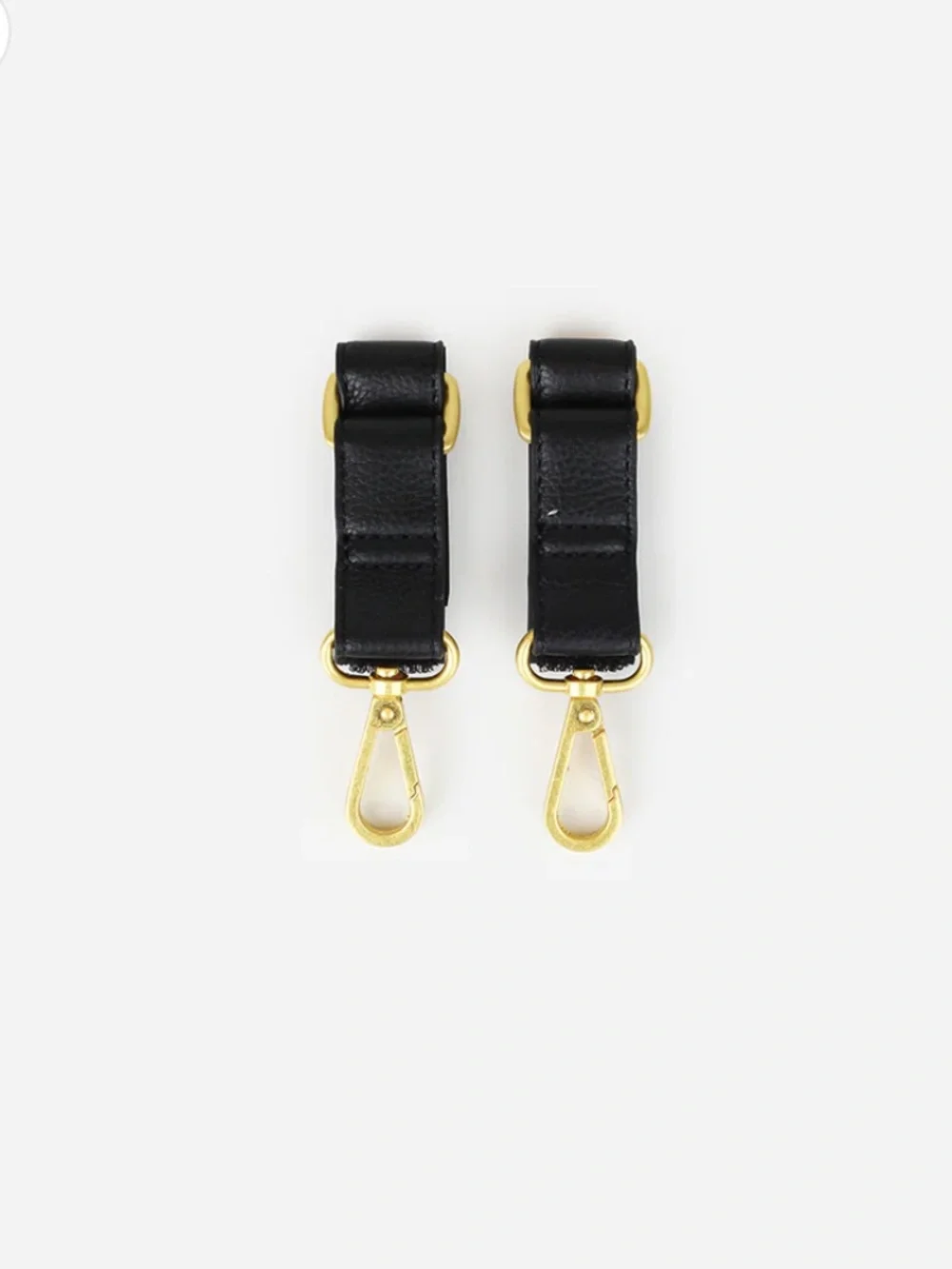 Fawn Design Black Backpack with Gold Hardware