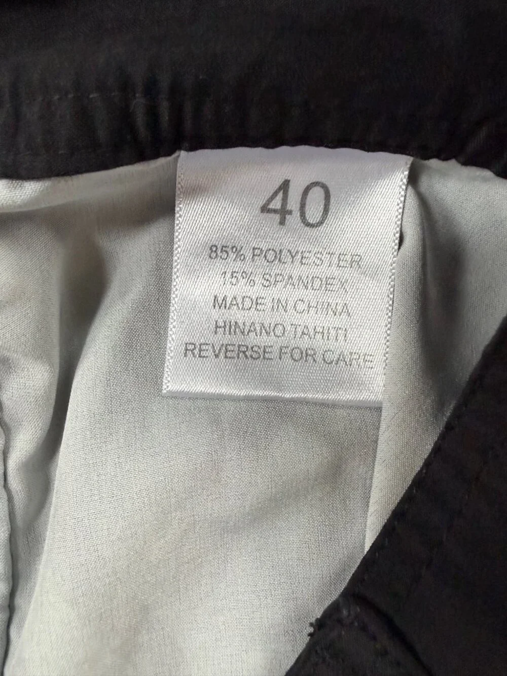 RARE Hinano 1955 Collection Tahiti Board Shorts -Men's Sz. 40- Black/White - EUC