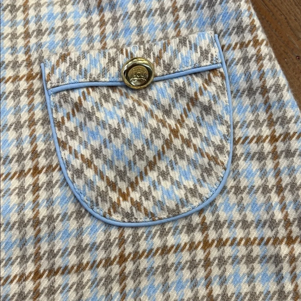 The Beaufort Bonnet Company cream blue