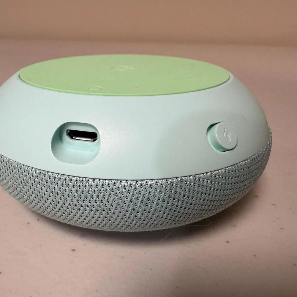 Google Nest Mini 2nd Gen Smart Home Speaker Light Blue Green Voice Control AI