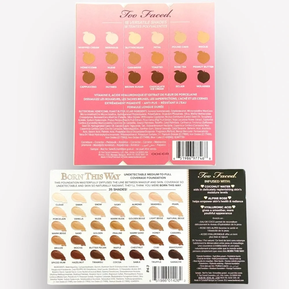 Too Faced new too