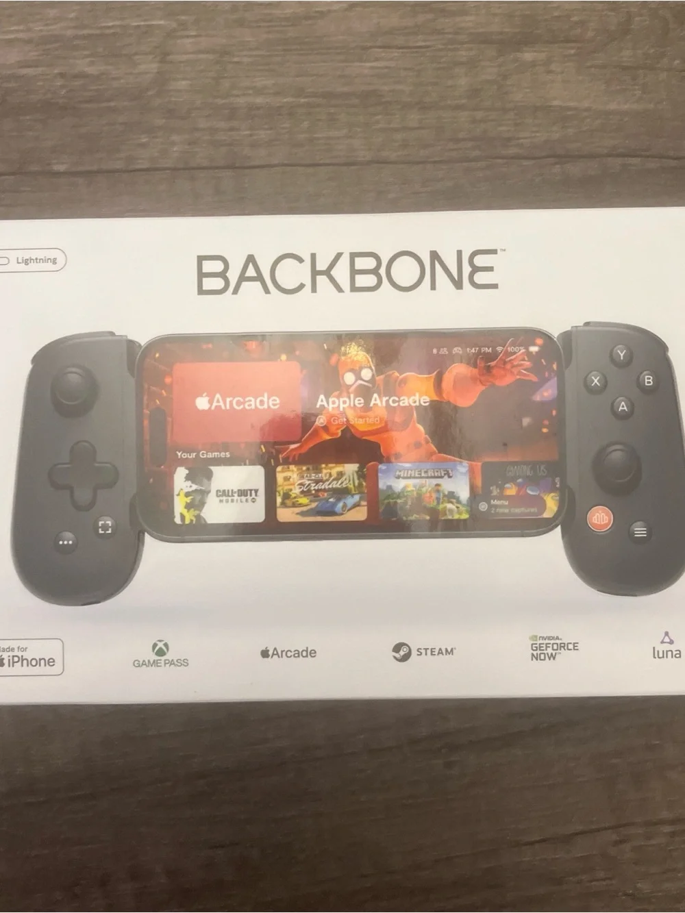 Backbone Mobile Gaming Controller for Xbox and iPhone - Black