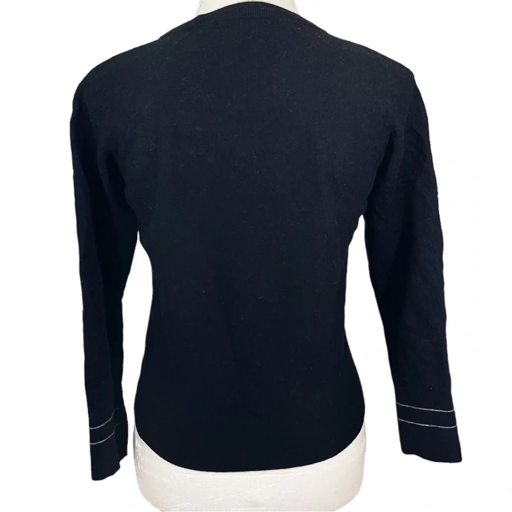 Ice Breaker- 100% New Zealand Marino Wool Black Crew Neck Pullover Sweat…