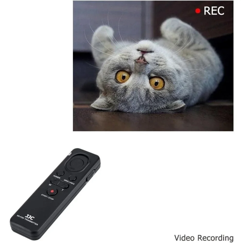 JJC Wireless Remote RMT-VP1K for Sony A7IV A9III FX30 A6400 AX43 HDR-CX900‎