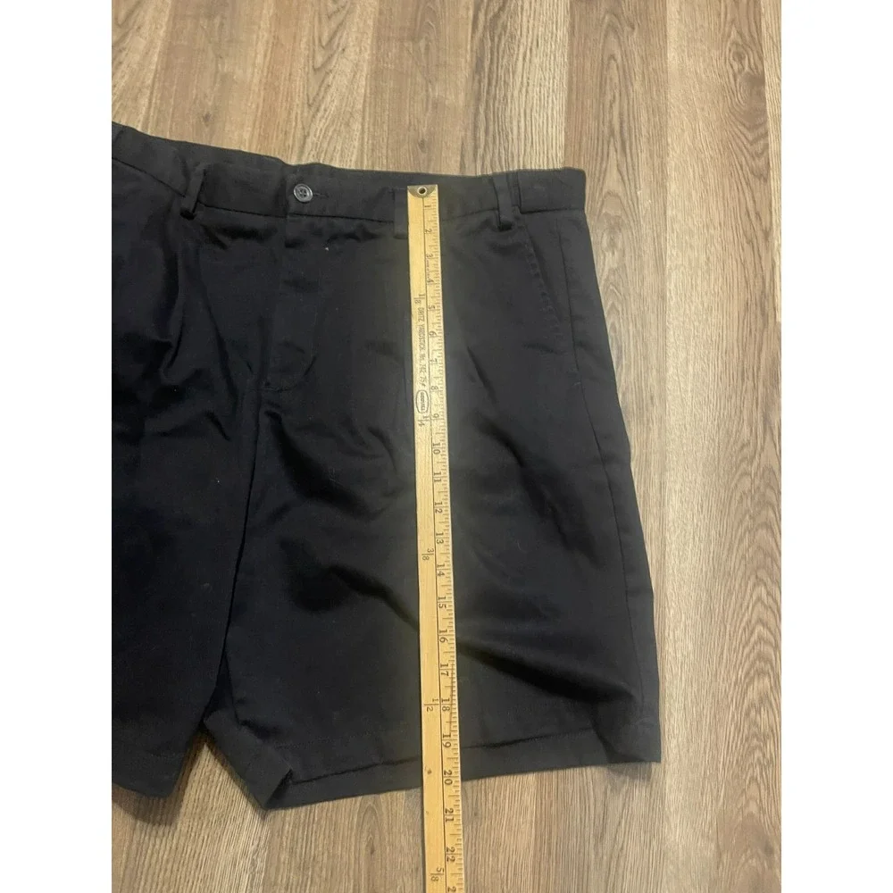 Eddie Bauer Short, Men's Size 42, Black, Dress Shorts, Pleated