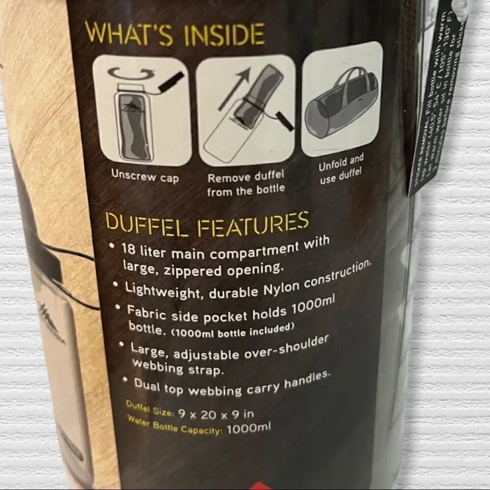 High Sierra Red Duffle In A Bottle‎