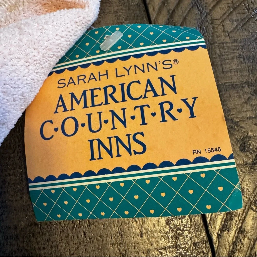 Vintage Sarah Lynn's American Country Inns Towels Bears Applique Set Of 3 ‎ New