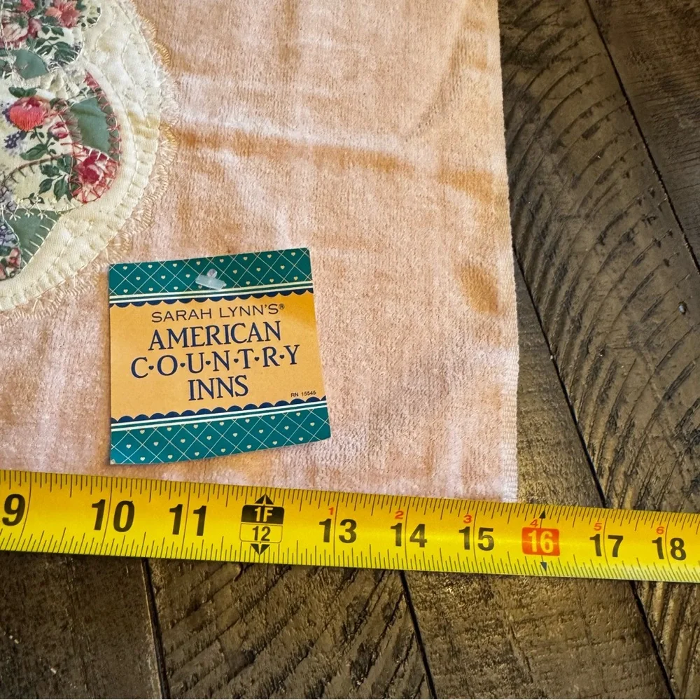 Vintage Sarah Lynn's American Country Inns Towels Bears Applique Set Of 3 ‎ New