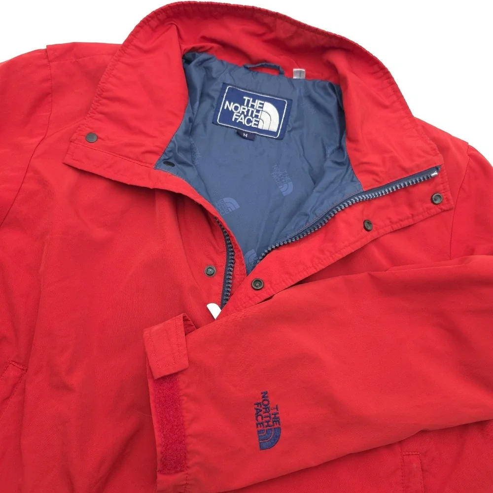 Vintage The North Face Red Jacket 1986‎ Made in Taiwan Men's M Minor Spots