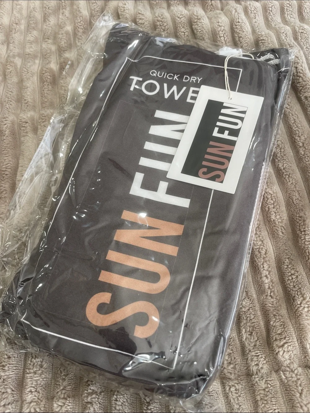 Sun Fun Quick Dry Beach Towel