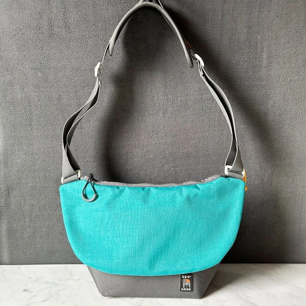 Camera Tablet Shoulder Bag Teal/Grey Ape Case Easy One-Handed Access AC580