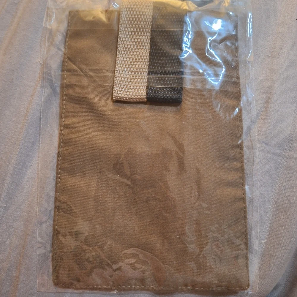 Rick Steves Brown Polyester Money Pouch Belt