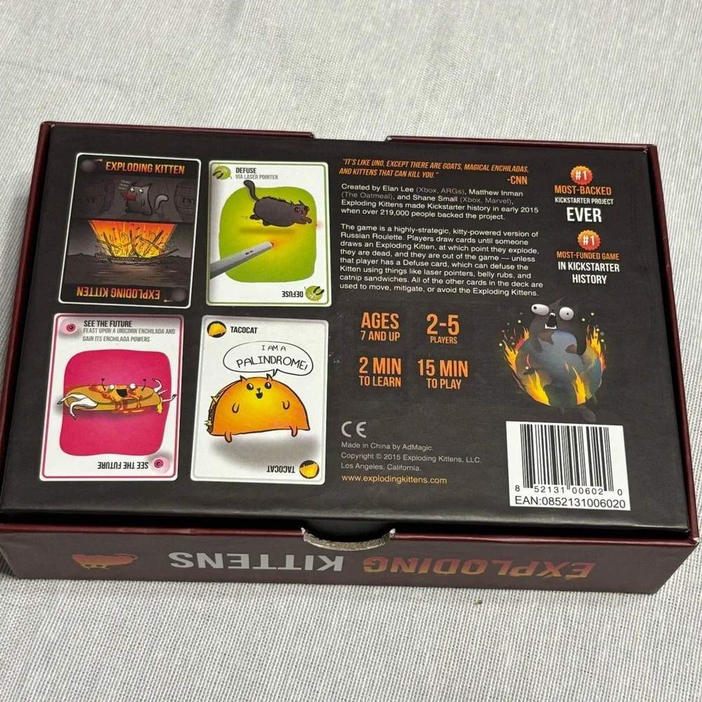 Exploding‎ Kittens Card Game
