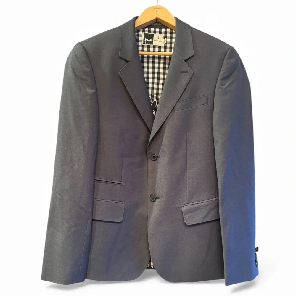 HOWE Tailored Blazers Gray Tones Lightweight Spring Style Men’s 38