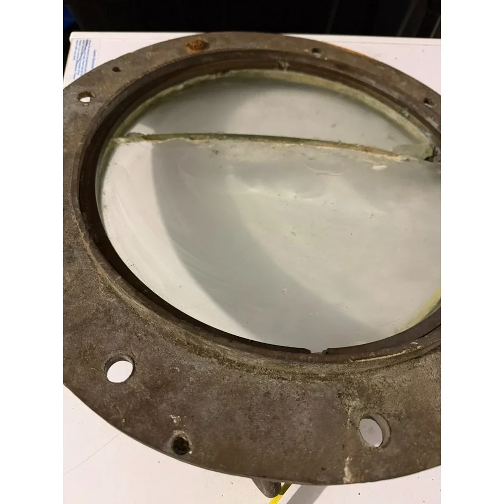 Authentic Antique Brass Ship Porthole 16