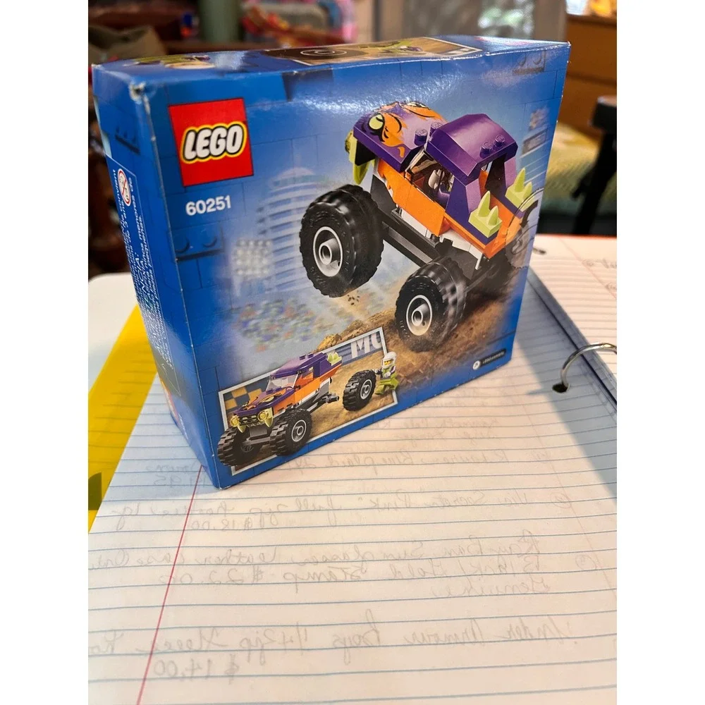 LEGO City‎ Monster Truck 60251 Playset Building Toy 55 Pieces Kids Age 5