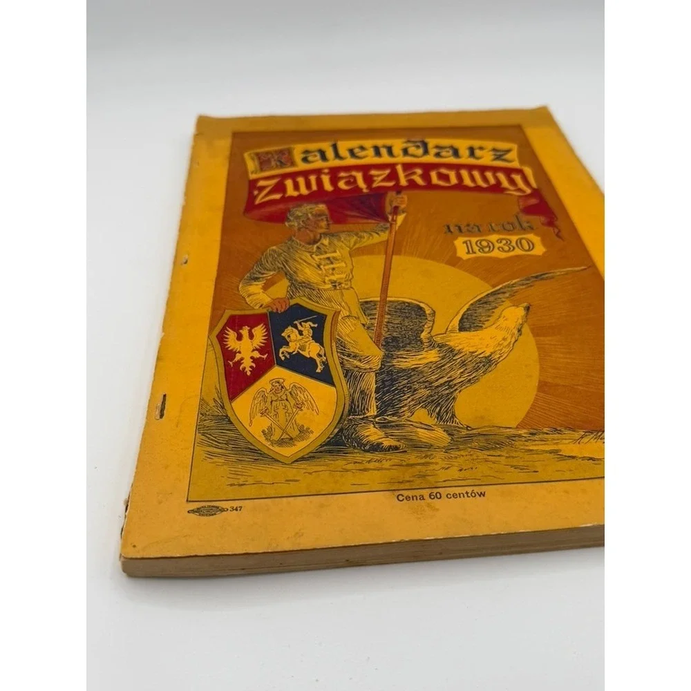 1930 Polish Calendar Booklet – Kalendarz Związkowy na Rok 1930 – Pre-WWII Poland
