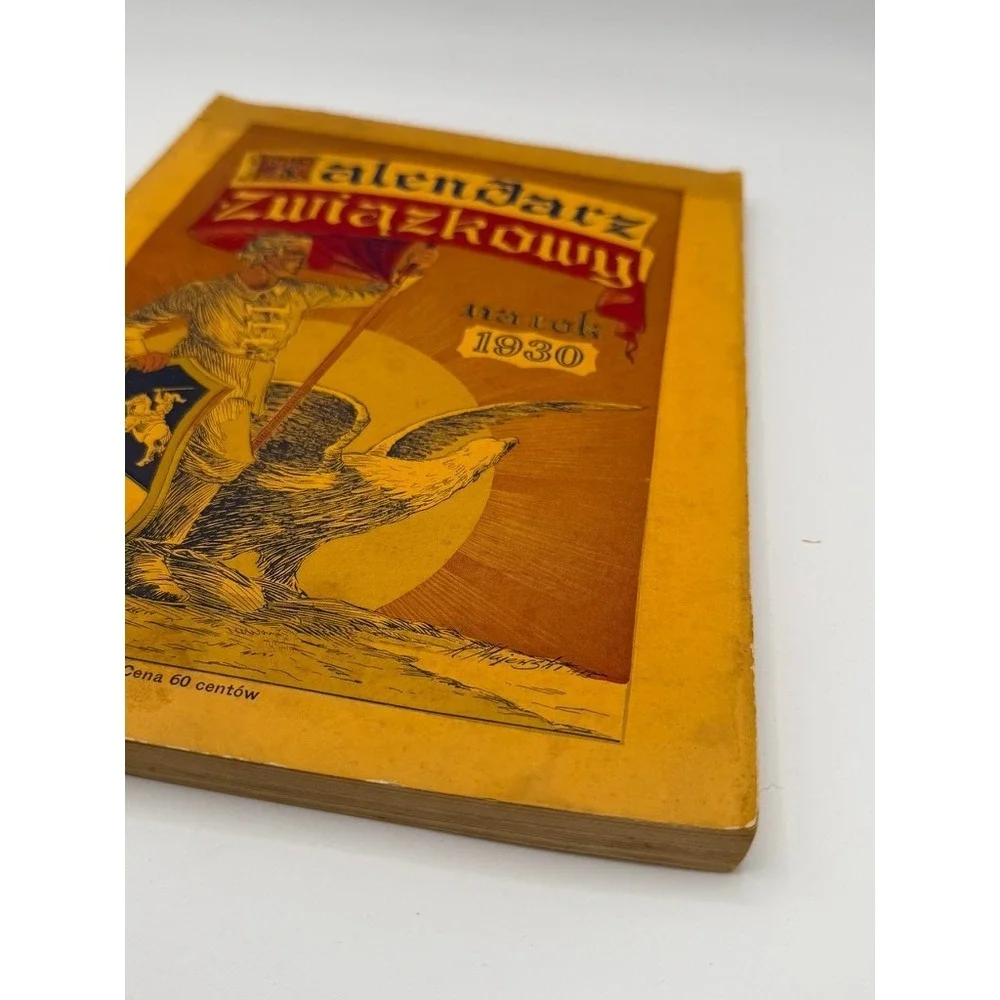 1930 Polish Calendar Booklet – Kalendarz Związkowy na Rok 1930 – Pre-WWII Poland