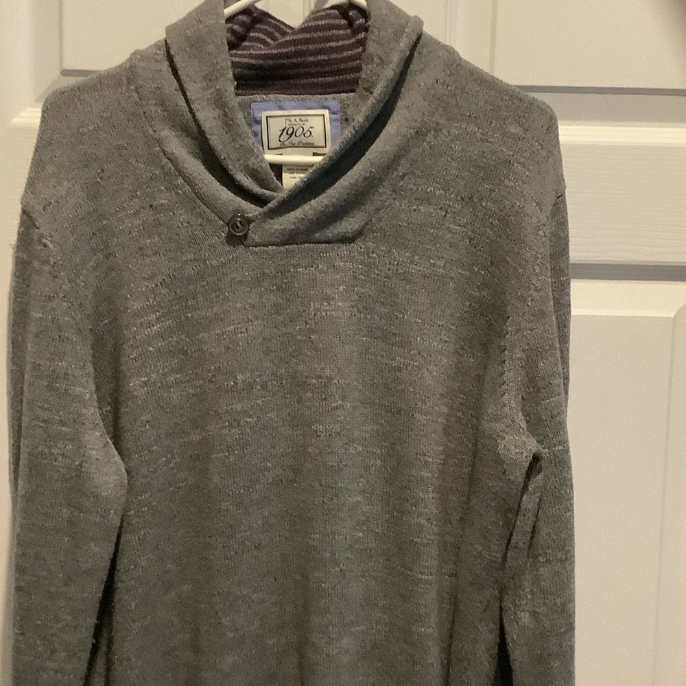 Jos. A. Bank Classic Gray Turtleneck‎ Sweater
