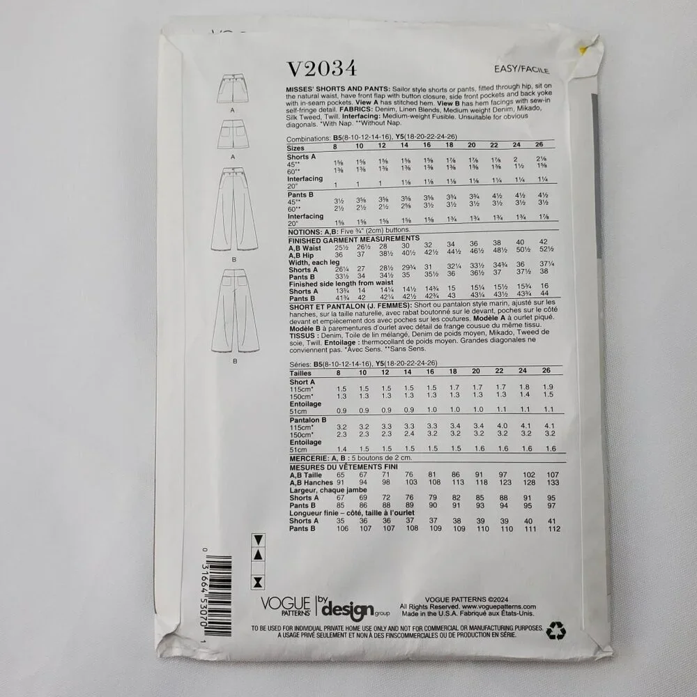 Vogue Patterns stylish new