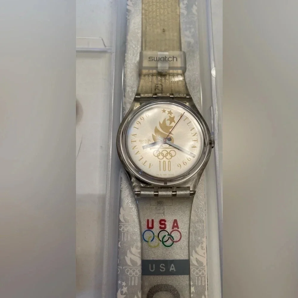 SWATCH Watch Vintage 1996 Atlanta Olympics Available to Volunteers Only RARE NWT