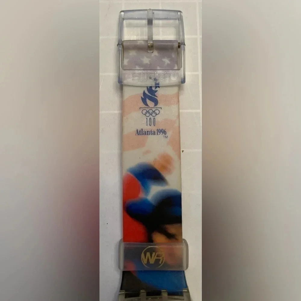 SWATCH Watch Vintage 1996 Atlanta Olympics Dan Jansen Limited Edition Unisex