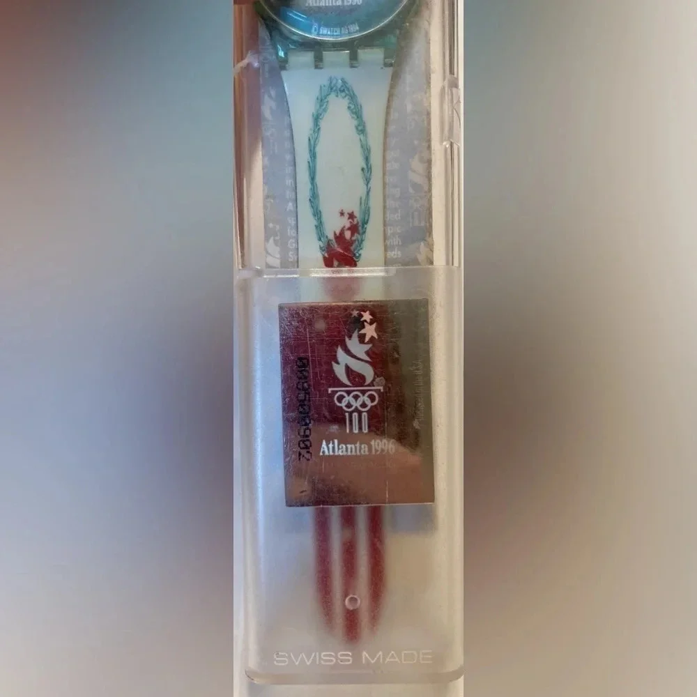 SWATCH WATCH Limited Edition Atlanta 1996 Olympics Vintage Watch NEW NWT RARE