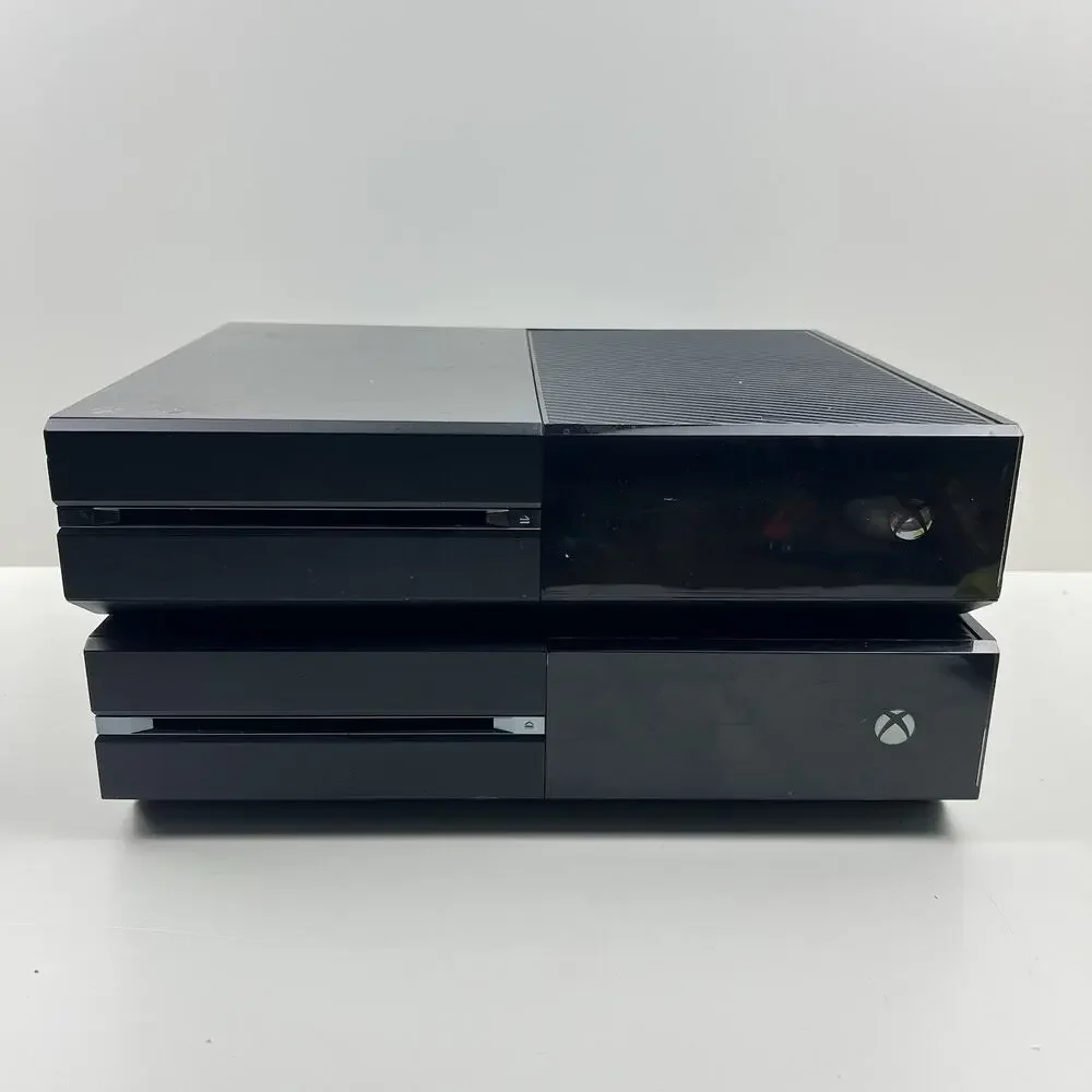 Microsoft Xbox One 500GB 1540 Black Console AS IS for PART Lot Of 2, READ DESC