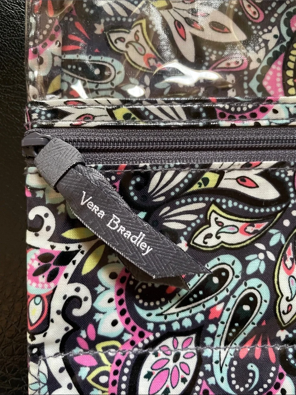Vera Bradley colorful paisley