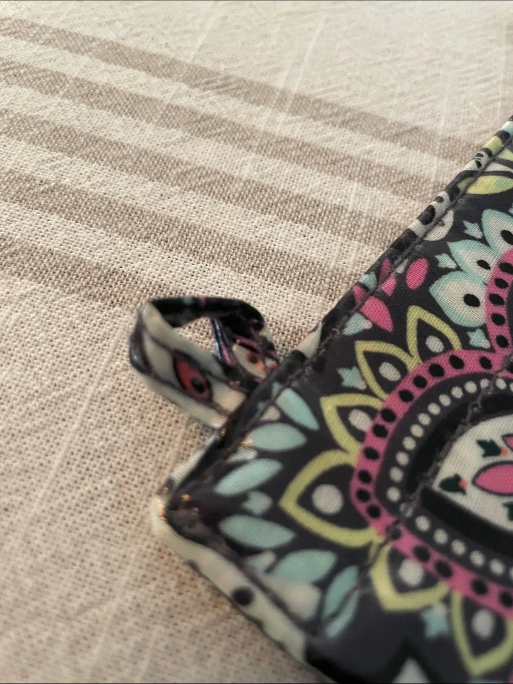 Vera Bradley colorful paisley