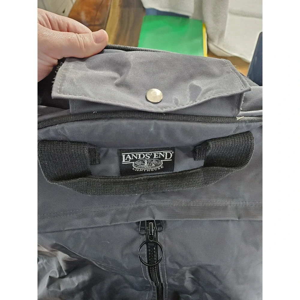 Lands End dbh embroidered