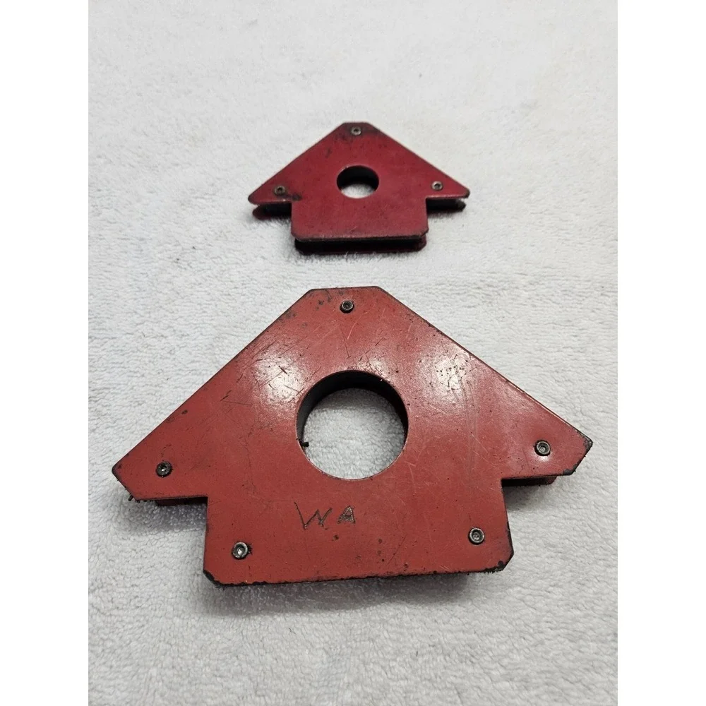 2pc MAGNETIC WELDING HOLDER Arrow weld clamp hold big 7 inch hands free 3 angle