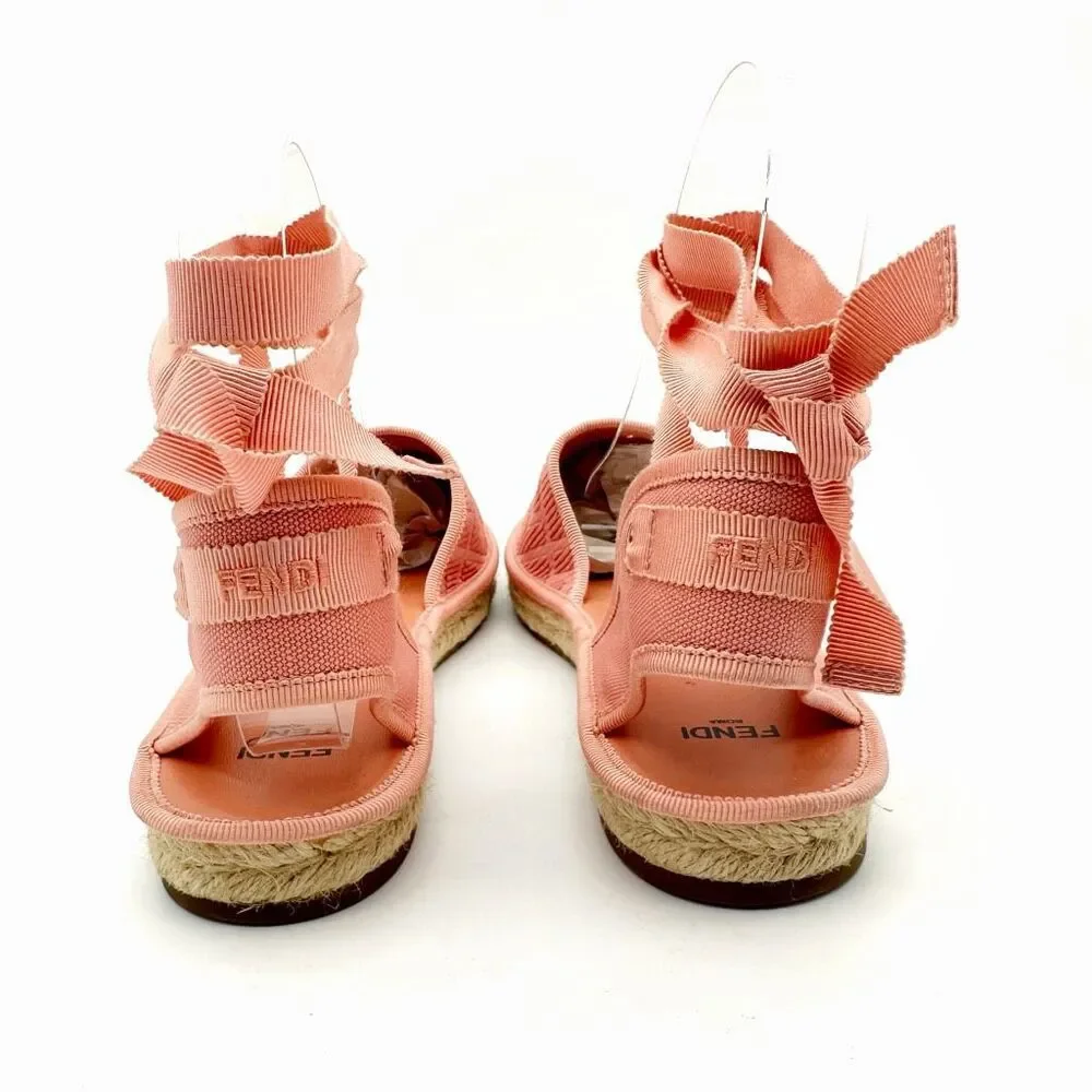 Fendi pink canvas