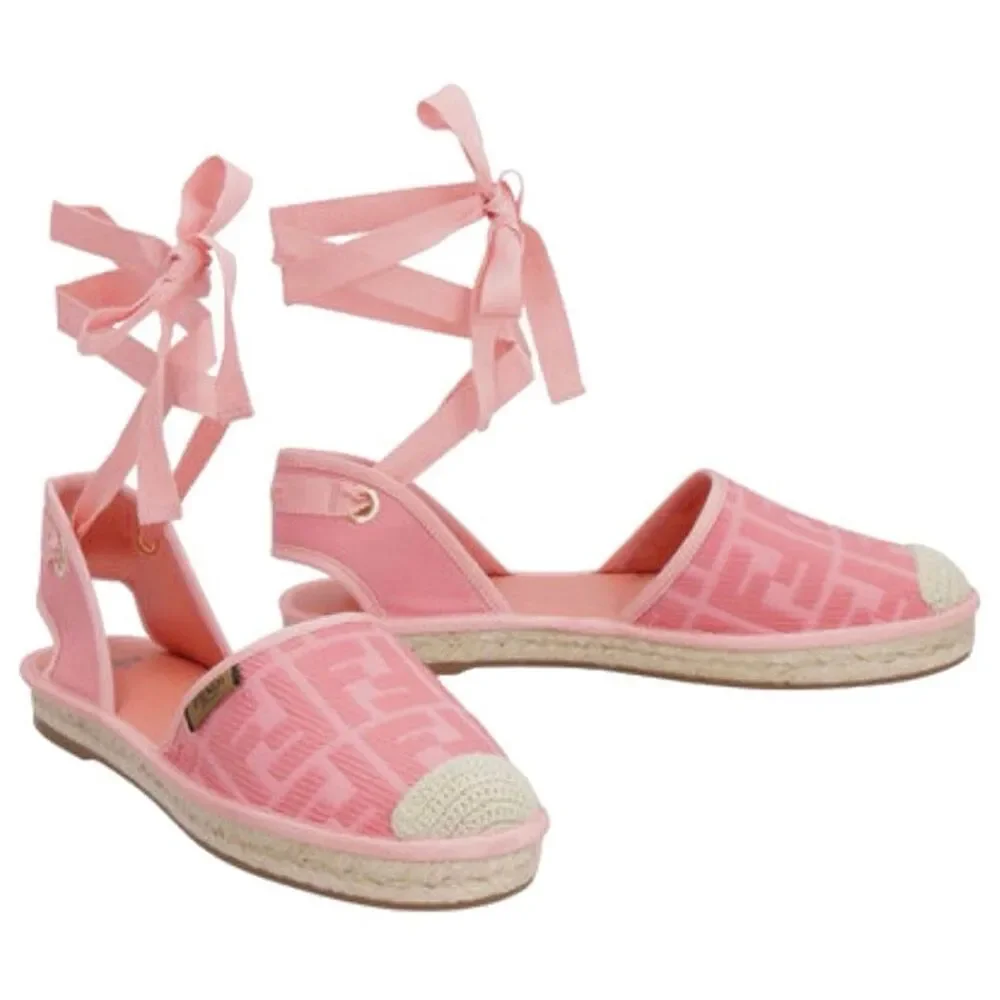 Fendi pink canvas