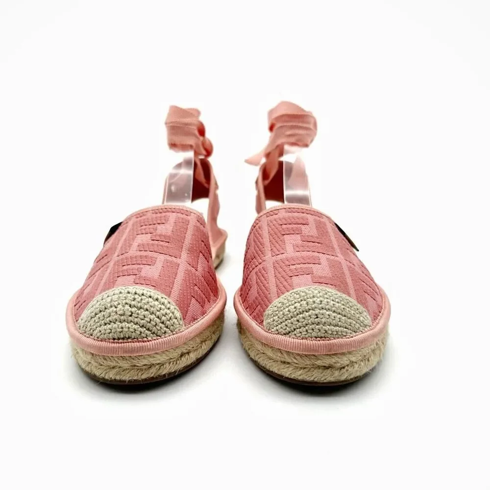 Fendi pink canvas