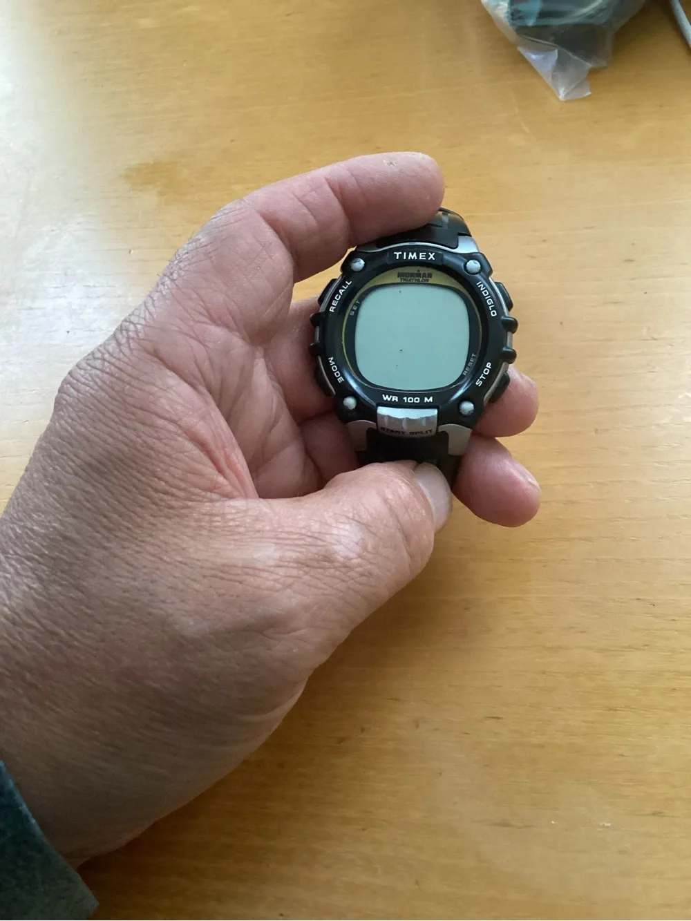 Timex Black and Silver Digital Sports Watch