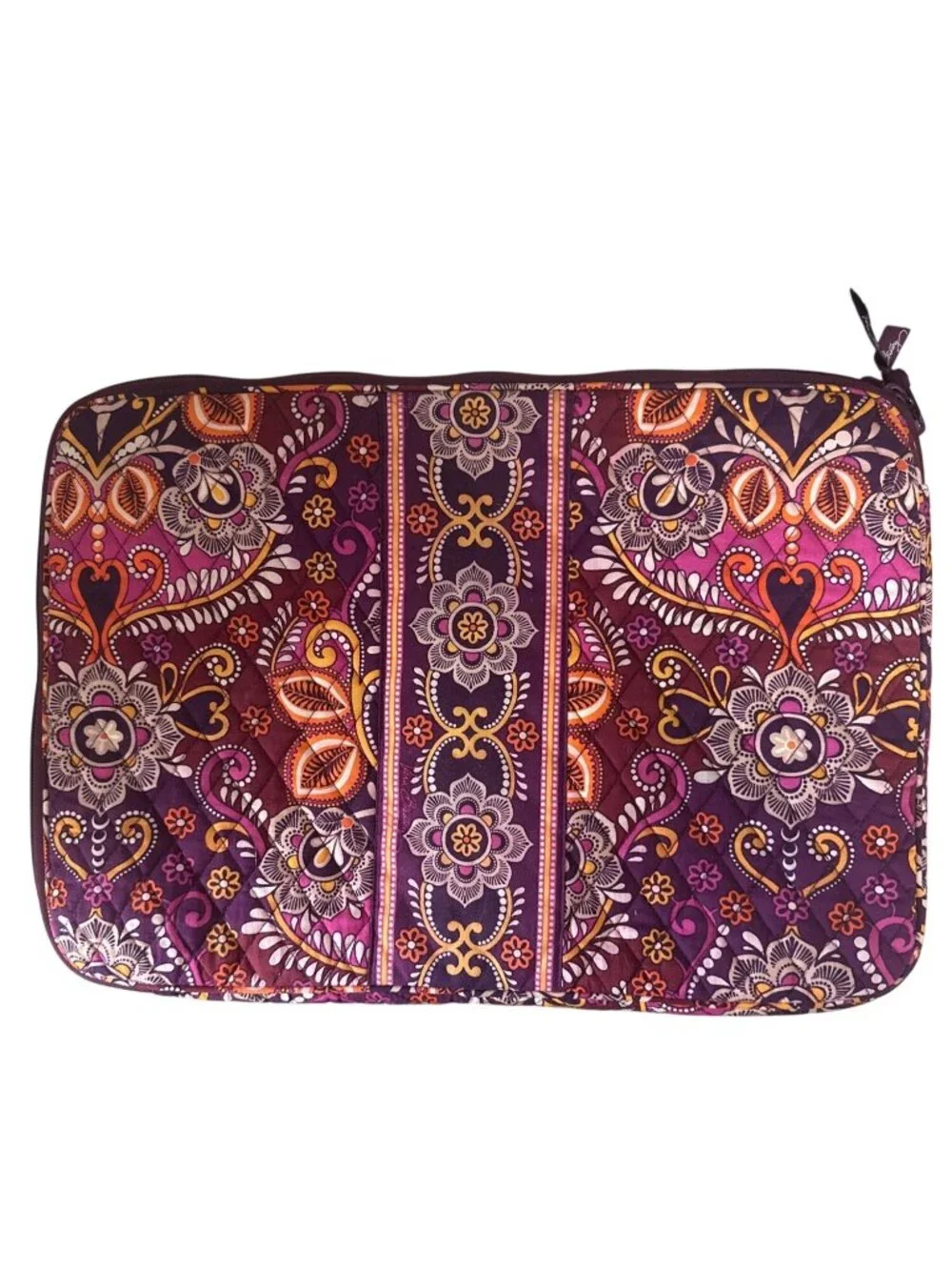 Vera Bradley Quilted Floral Laptop Sleeve 17