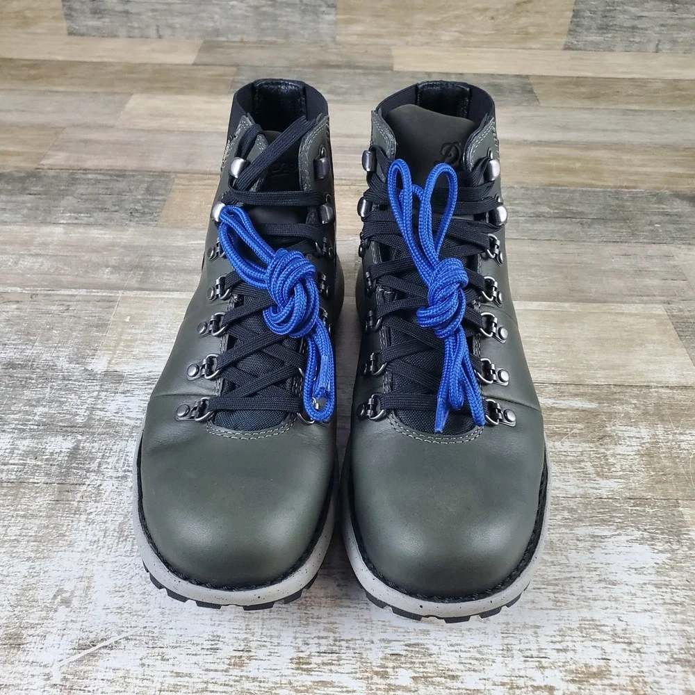 Danner Vertigo 917 Mens Hiking Shoes Sz 8 Dark Gray Lace Up Mid Top Waterproof