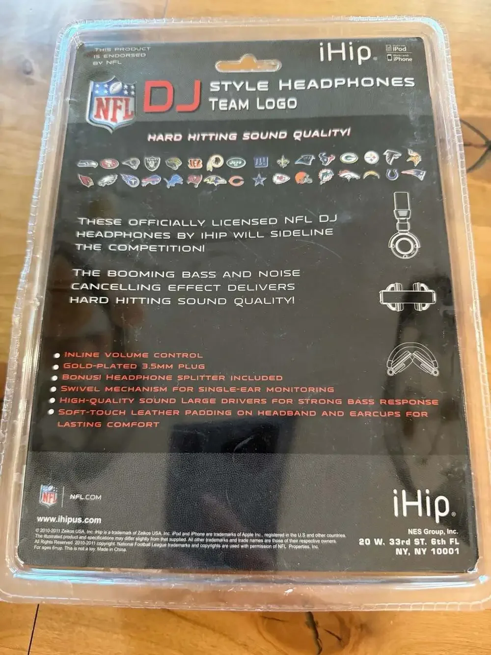 iHip fully discounts swivel